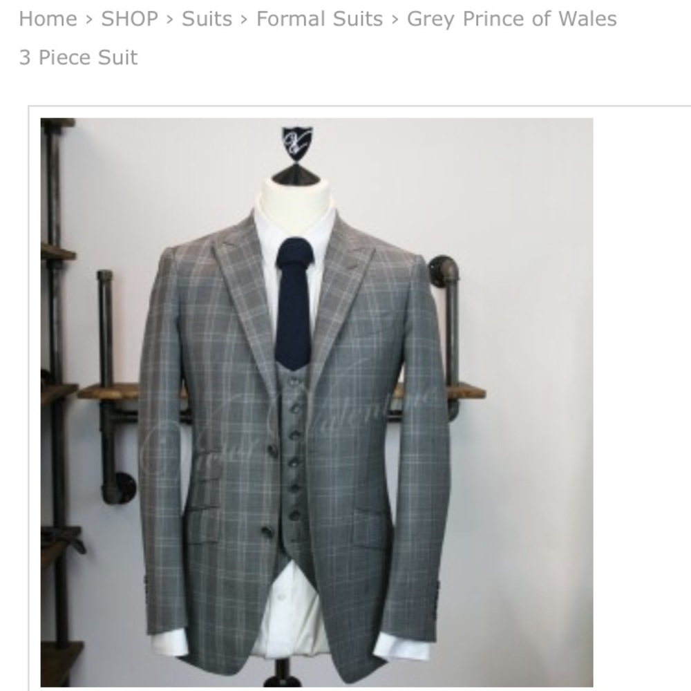 Classic British tweed, 3 piece suit - Picture 2 of 8